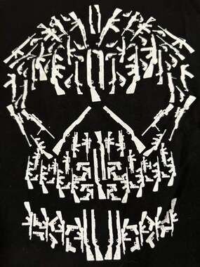 We The People Holsters Gun Skull Graphic T-Shirt, Size XXXL (3X)